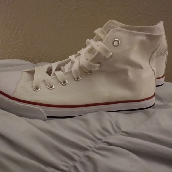 NWOT Hi Top Fashion Sneakers - Picture 2 of 5